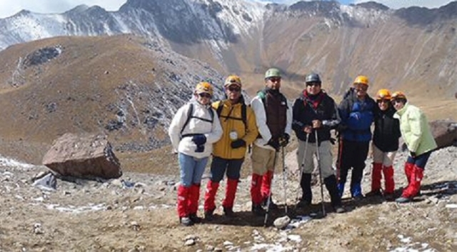 Senderismo a la montaña